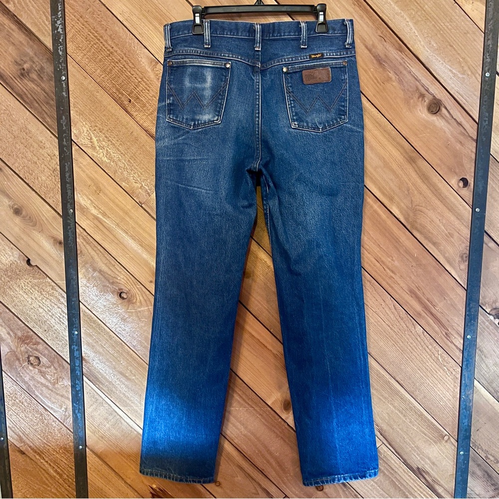 Vintage Wrangler 37MWZ Slim Fit Jeans, Size 35